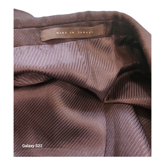 Hugo Boss Men's Blazer 38R, Solid Black, Single Breasted, 100% Wool - Picture 4 of 16